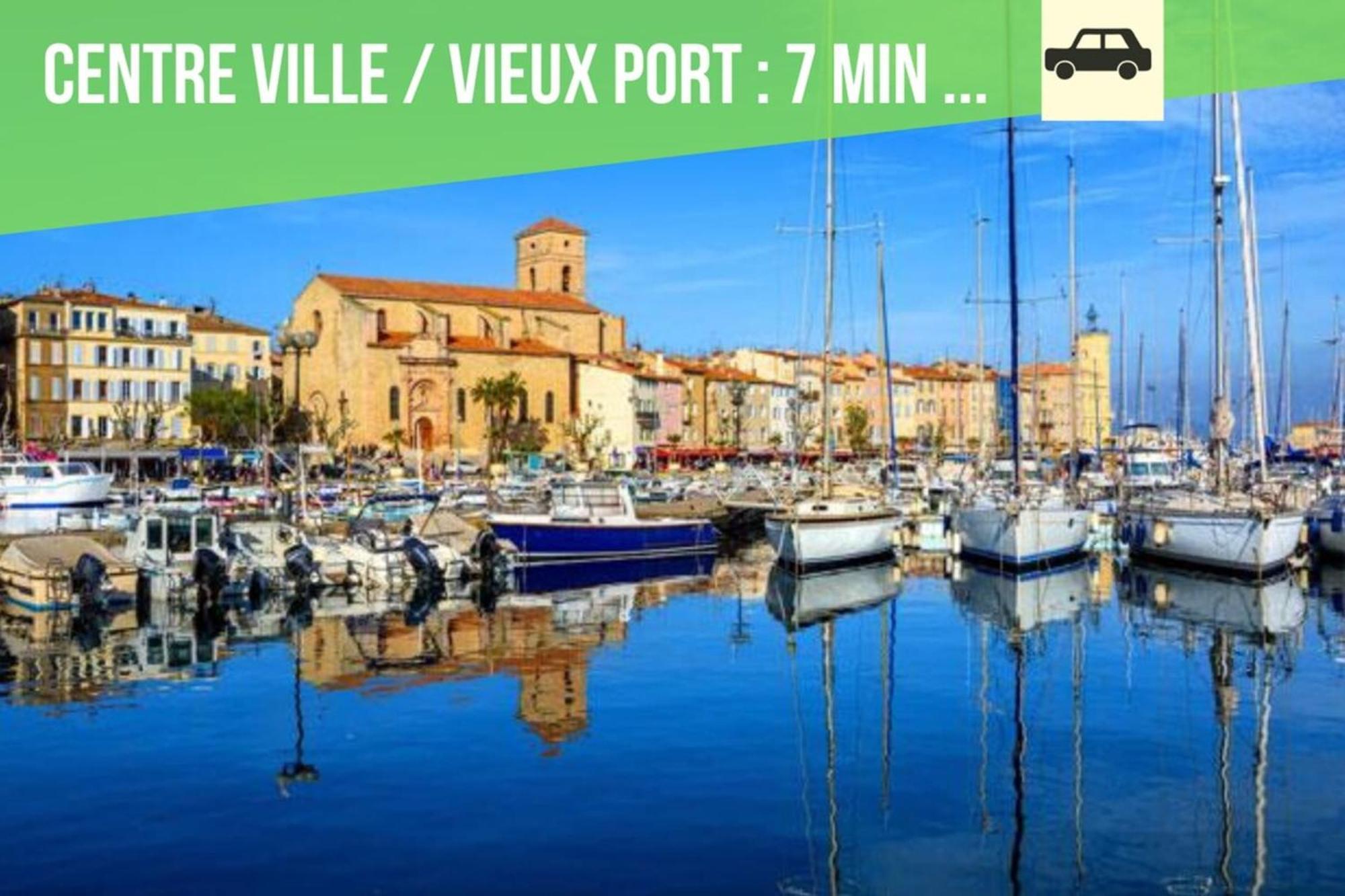 Ferienwohnung Cosy La Baie Des Anges - Plage La Ciotat - Classe 3 Etoiles Exterior foto